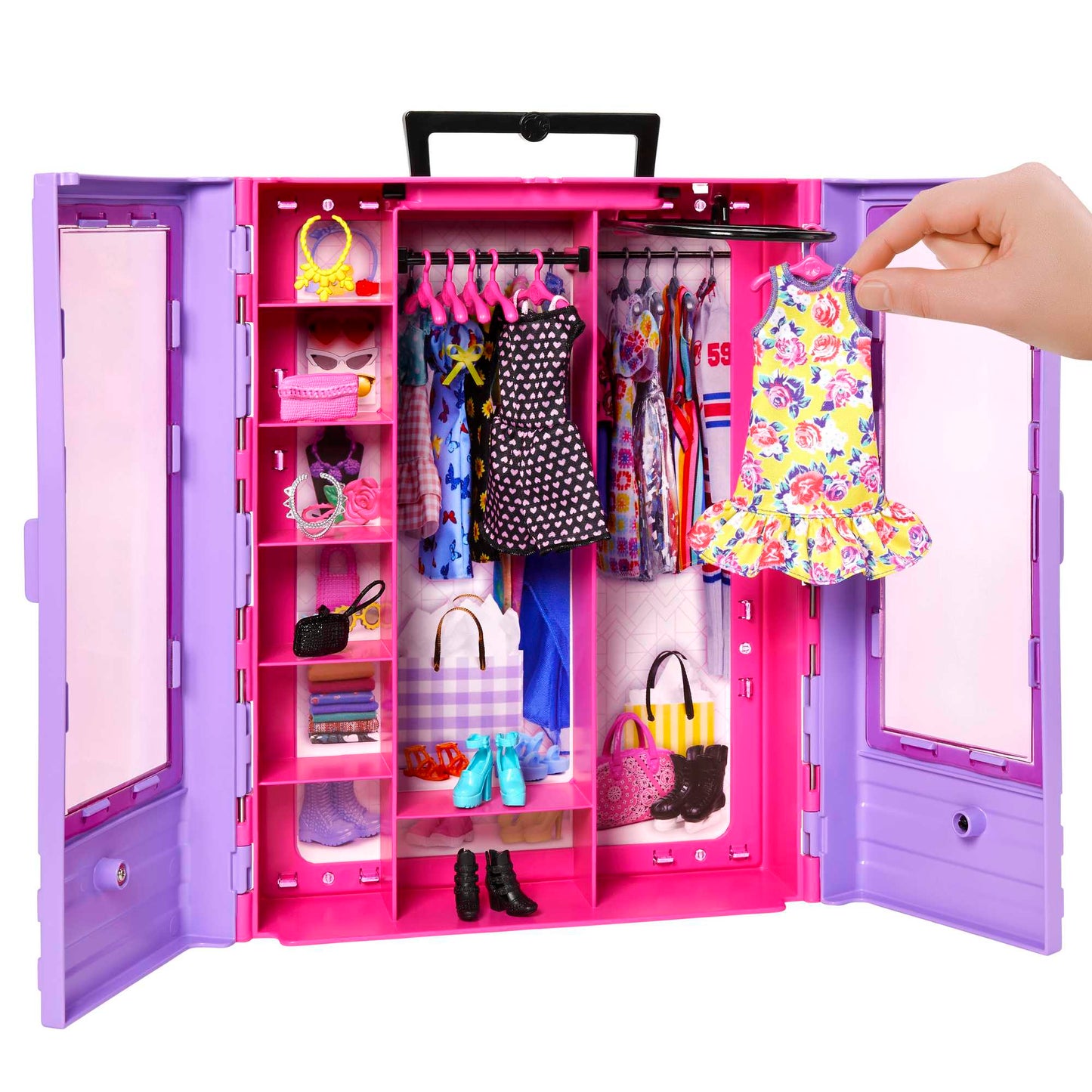 Barbie Fashion & Beauty Set de Juego Clóset de Lujo con Muñeca
